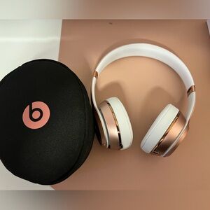 Beats Rose Gold Soli Wireless Headphones